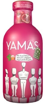 YAMAS Παγώμενο λευκό τσάι με χυμό ροδιού και μέλι 355ML